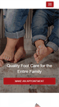 Mobile Screenshot of centralctfootcare.com